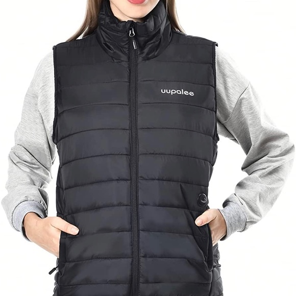 Women's Heated Vest with Battery Pack Lightweight Warm Size L - Picture 5 of 6
